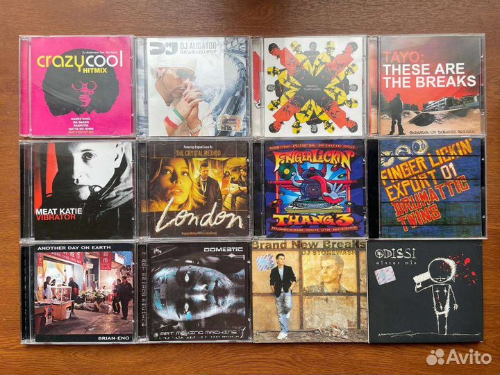 Музыка на дисках CD