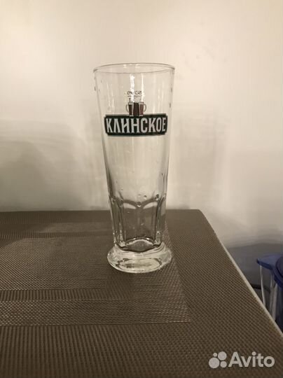 Бокал для пива клинское 0,3 6 шт