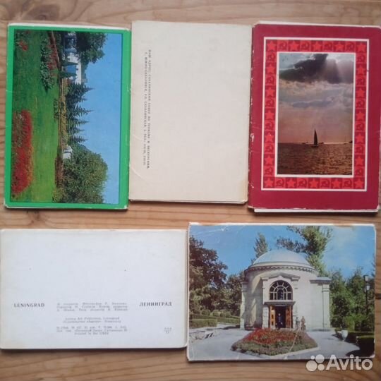 Наборы открыток СССР (города, памятники)