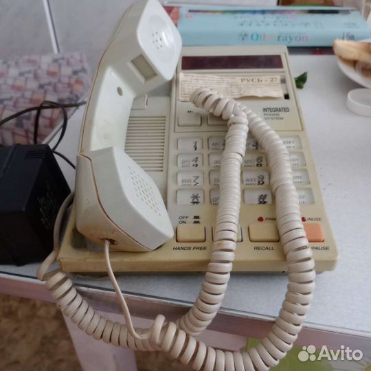 Рабочий телефон Русь-27 с аон