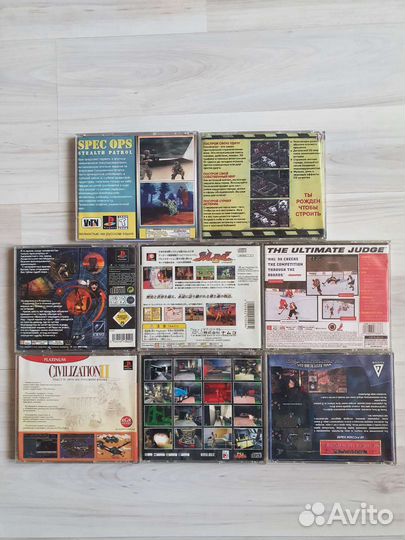Диски для Playstation ps игры ps1