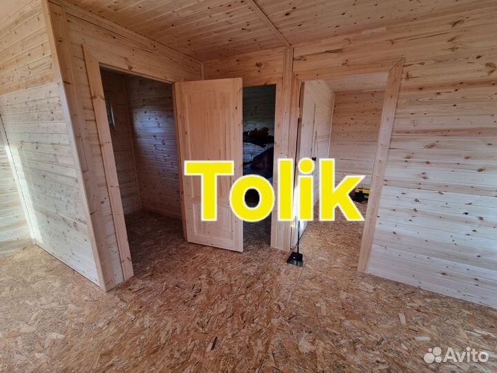 Дачный дом 8х6 под ключ