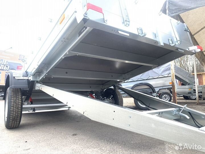 Прицеп сст 7132-09-Ш (без тента и дуг)