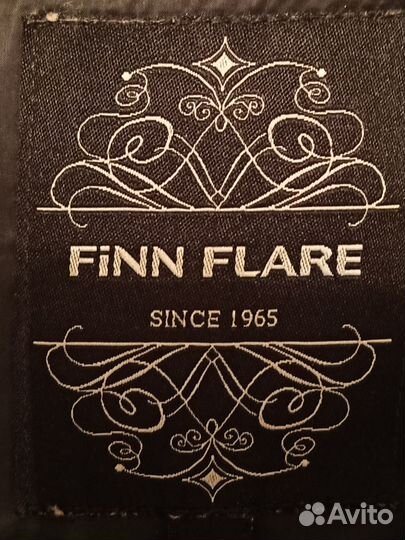 Пуховик зимний женский б/у finn flare