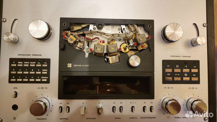 Катушечный магнитофон олимп 005