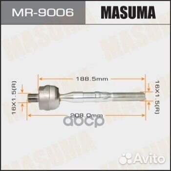 Тяга рулевая Mitsubishi Pajero 07- masuma MR9006