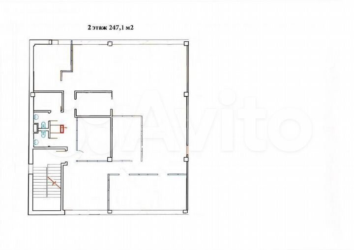 Аренда офиса 828 м2 м. Фрунзенская в цао в