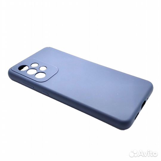 Чехол для Samsung Galaxy A33 силикон Темно-синий