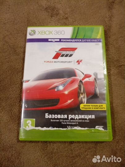 Игра для xbox 360 Forza Motorsport Лицензия