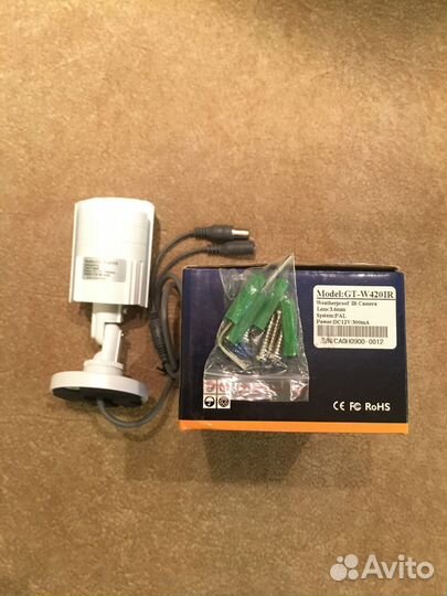 GT-W420IR Цветная CCD видеокамера с ик-подсветкой