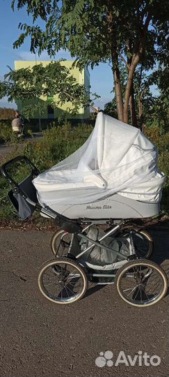 Коляска люлька для новорожденных бу