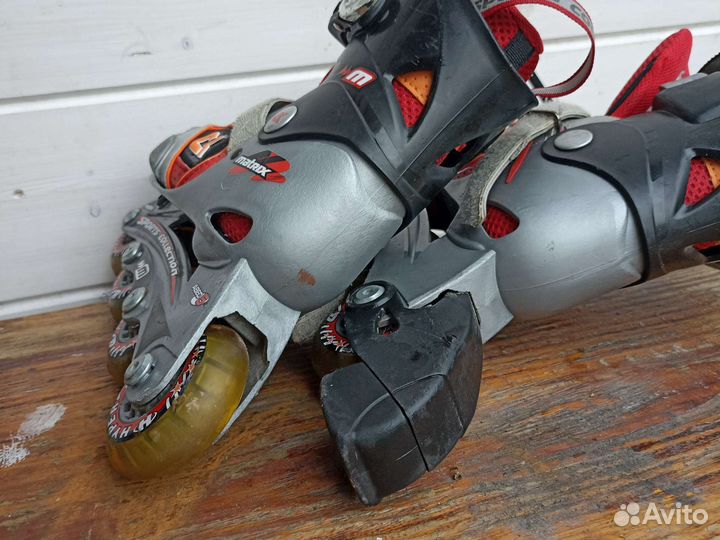 Роликовые коньки детские раздвижные