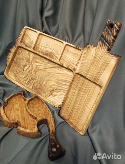 Посуда из натурального дерева (Ручная работа)