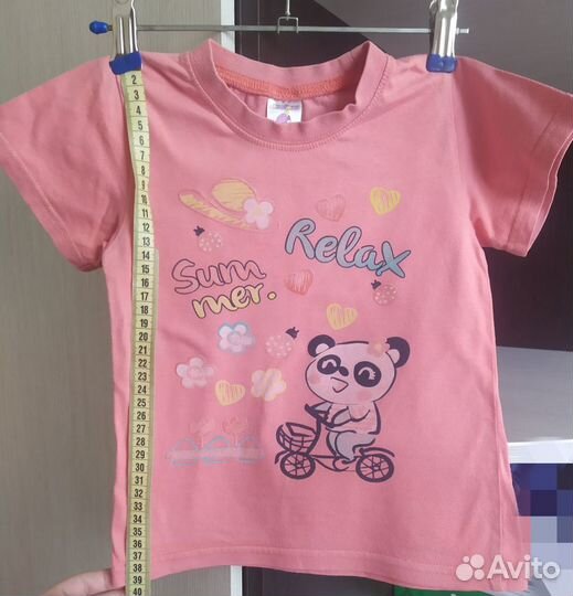 Футболки для девочки 2-5 лет