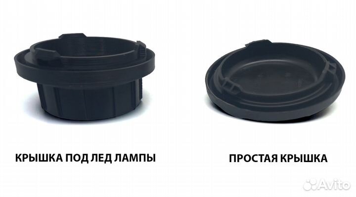 Крышки на фары под Led лампы на Opel Astra J/H