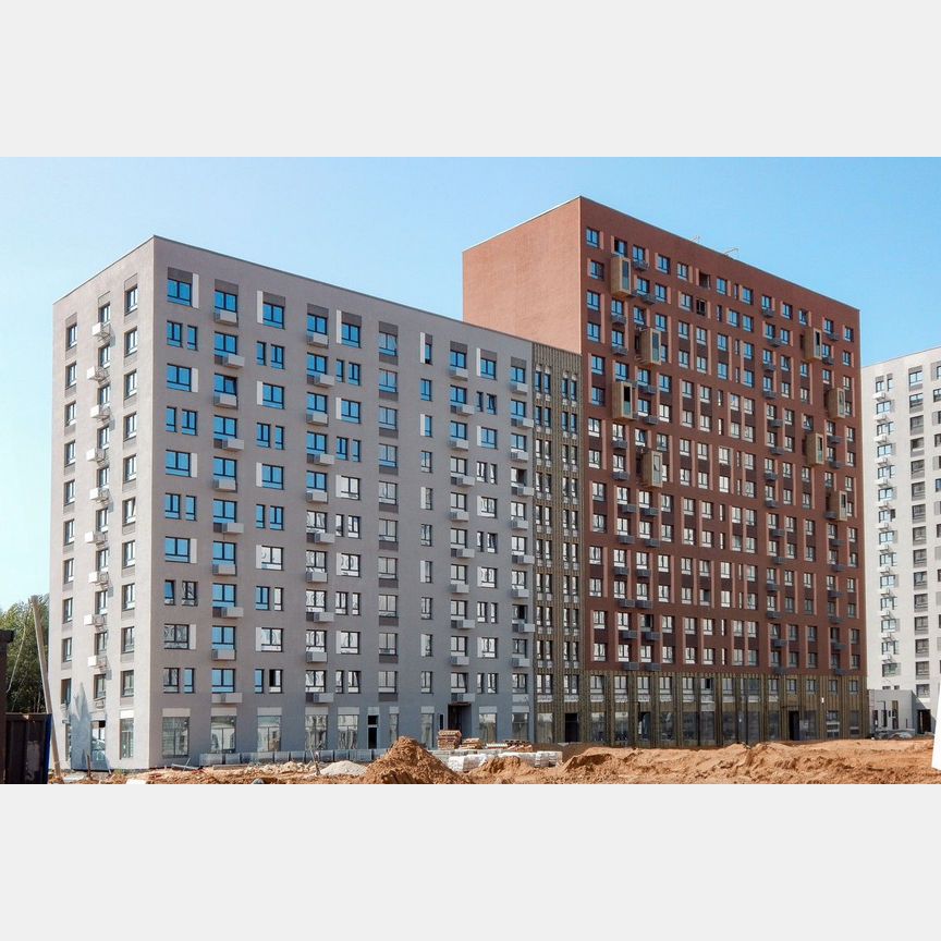 3-к. квартира, 56,5 м², 12/13 эт.