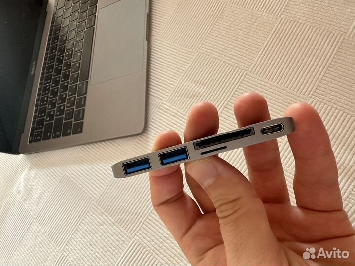 Переходник Адаптер USB-C (Type-C) дляMacBook