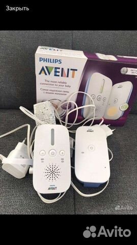 Радионяня philips avent бу