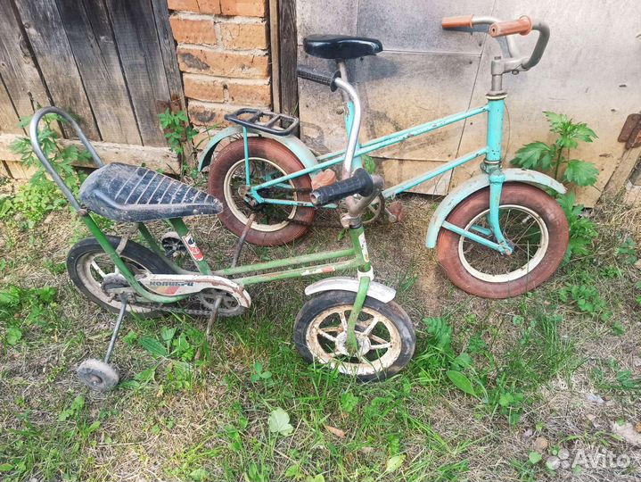 Детский велосипед СССР