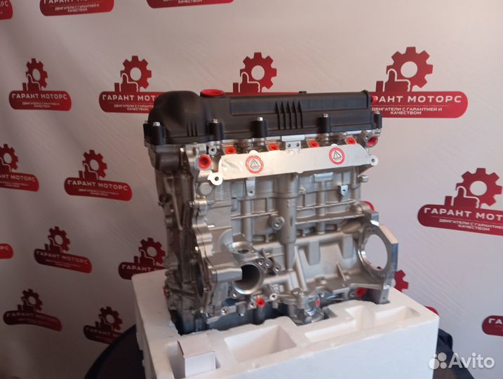 Двигатель новый KIA RIO solaris G4FA 1.4L с 2006г