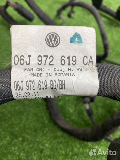 Проводка двигателя vag 1.8 tsi cda 06j972619ca