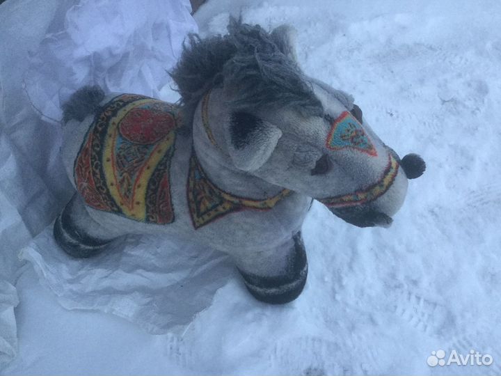 Лошадка прыгун детская