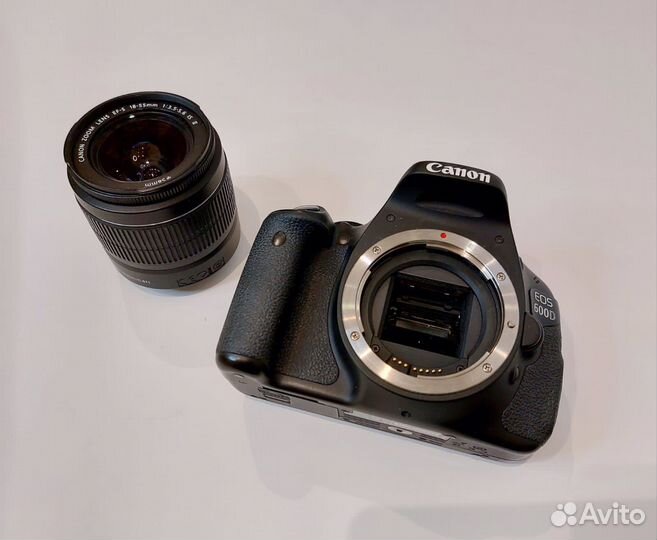 Зеркальный фотоаппарат canon eos 600d