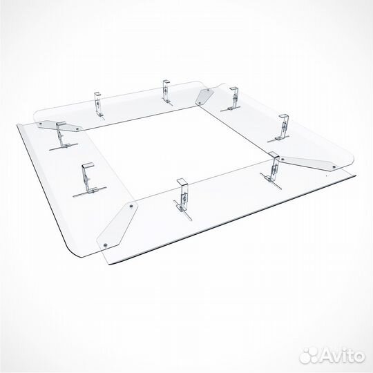 Экран для кондиционера потолочный 800-950 мм