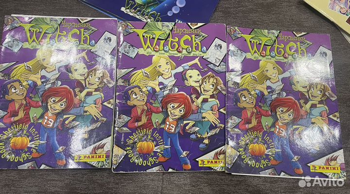 Альбом panini чародейки witch