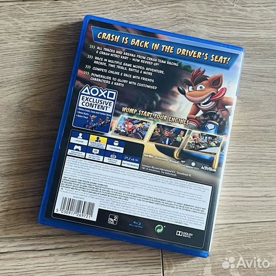 Crash team racing nitro fueled ps4