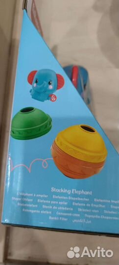 Пирамидка Fisher Price Слоник