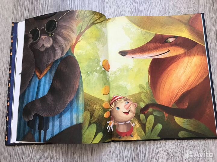 Книга «Пиноккио» с дополненной реальностью