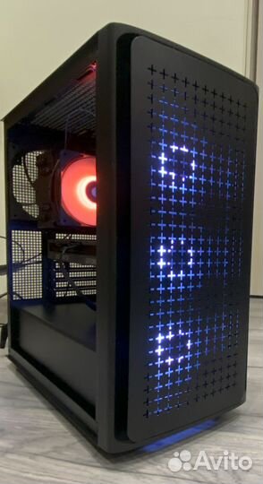 Новый современный игровой компьютер с RTX 4060 Ti