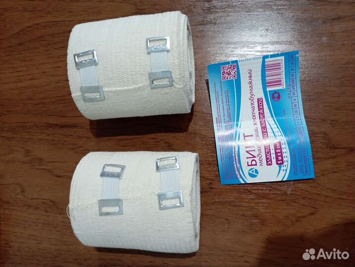 Бинты медицинские эластичный с застежкой