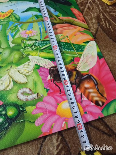 Мягкий коврик пазл