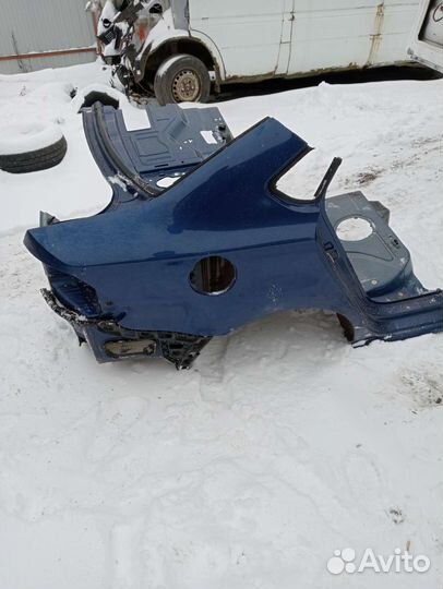 Четверть задняя правая Фольксваген Поло 5 седан