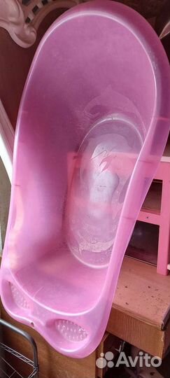 Ванночка и стульчик для купания