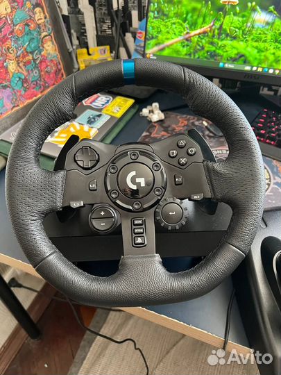 Игровой руль logitech g923