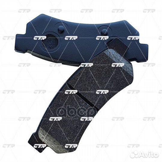 Старый номер CKG-52) Колодки тормозные GK0297 CTR