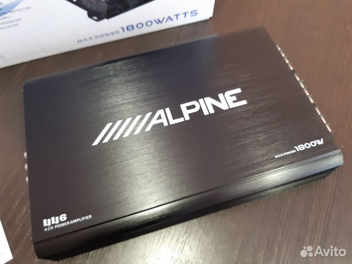 Усилитель Alpine 4х канальный