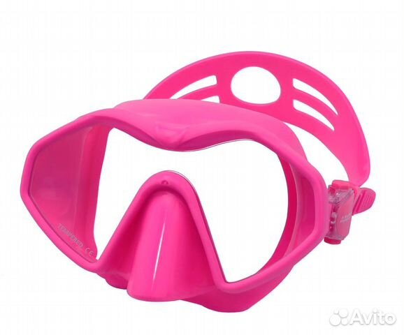 Безрамочная монолинзовая маска для дайвинга Mk-200