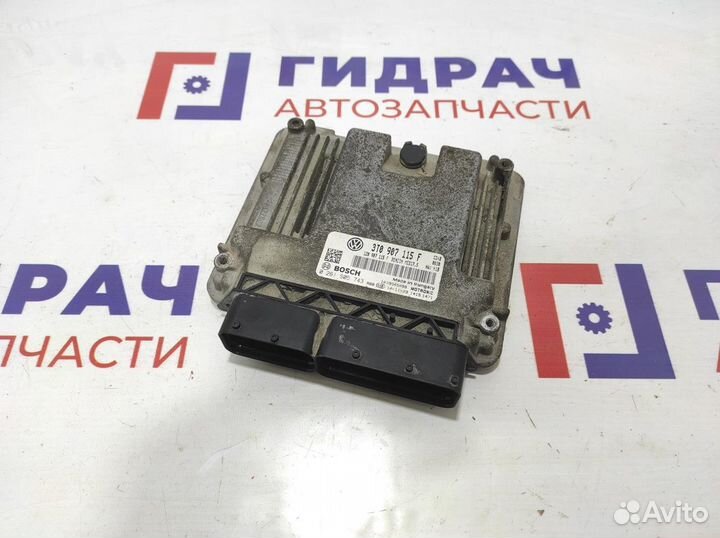 Блок управления двигателем Skoda Superb 2 3T0907115F