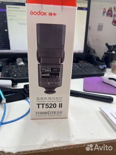Вспышка Godox TT520 II для фотосъемки