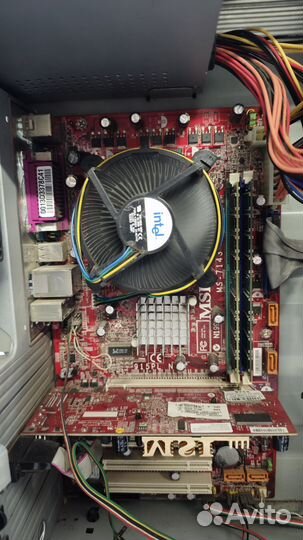 Системный блок Pentium 4 2.66 + ATI Radeon X300