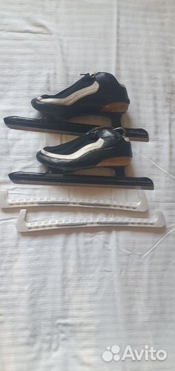 Конькобежные коньки, ролики размер 42