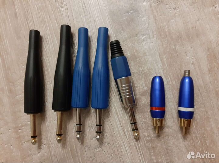 Коннектор джек моно, стерео