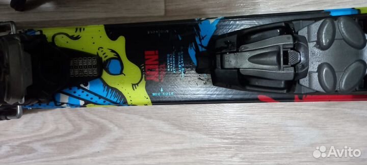 Горные лыжи детские комплект 124