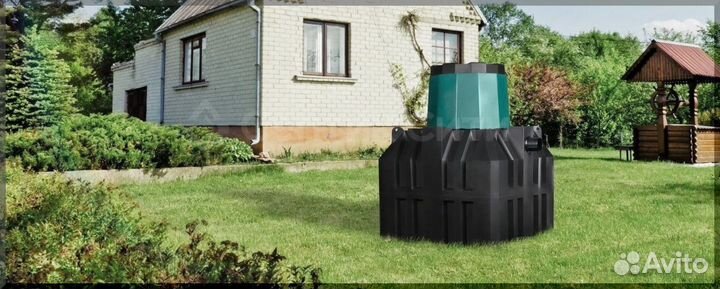 Установка септика. Рассрочка 12 мес