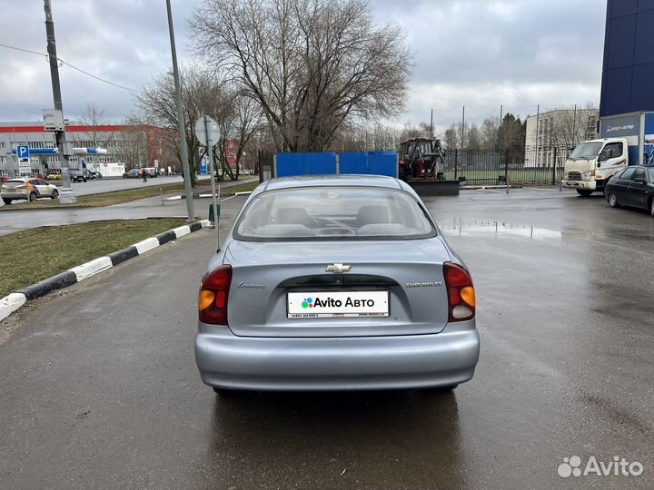 Chevrolet Lanos 1.5 МТ, 2008, 199 000 км