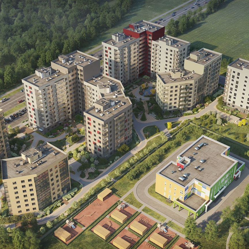 1-к. квартира, 44,4 м², 11/11 эт.